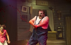 Daniel Williston in Evil Dead - The Musical. Photo by David Hou.