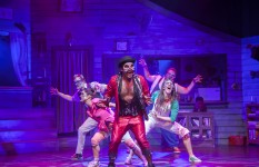 The cast of Evil Dead - The Musical. Photo by David Hou.