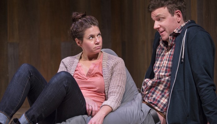 Lesley Faulkner and Brendan Gall in Lungs. Photo by Cylla von Tiedemann.