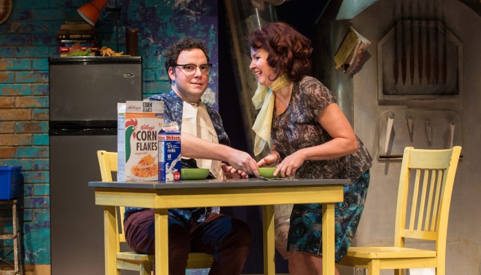 Gregory Prest and Raquel Duffy in The Anger in Ernest and Ernestine. Photo by Cylla von Tiedemann.