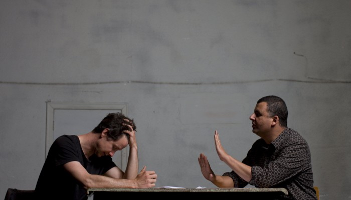 James Long and Marcus Youssef in Winners and Losers.