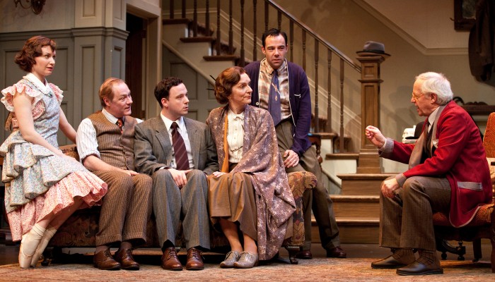 Patricia Fagan, Derek Boyes, Gregory Prest, Nancy Palk, Mike Ross & Eric Peterson. Photo by Cylla von Tiedemann.